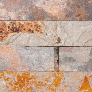 Mosaic Stone Rust Slate Tile Sample