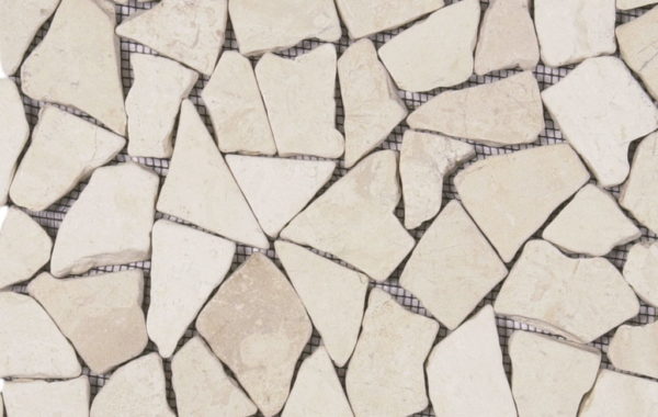 Mosaic Stone White Opus Mosaic Tile Sample